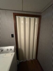 Bifold Door Replacement and Ceiling Tile Repair in Atco