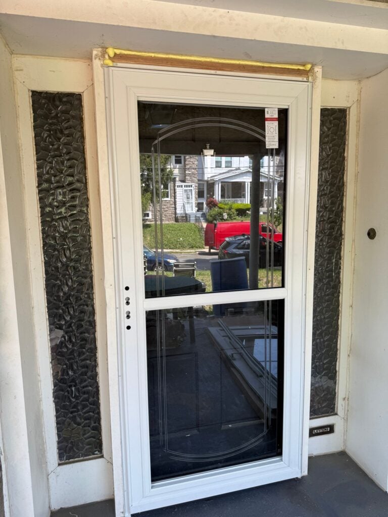 Storm Door Installation and Framing Repair in Philadelphia