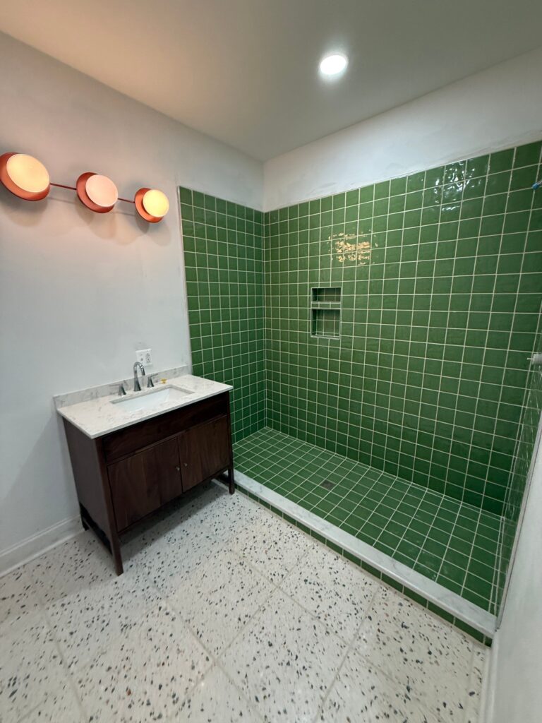Bathroom Renovation Shower Rebuild in Catharine Street